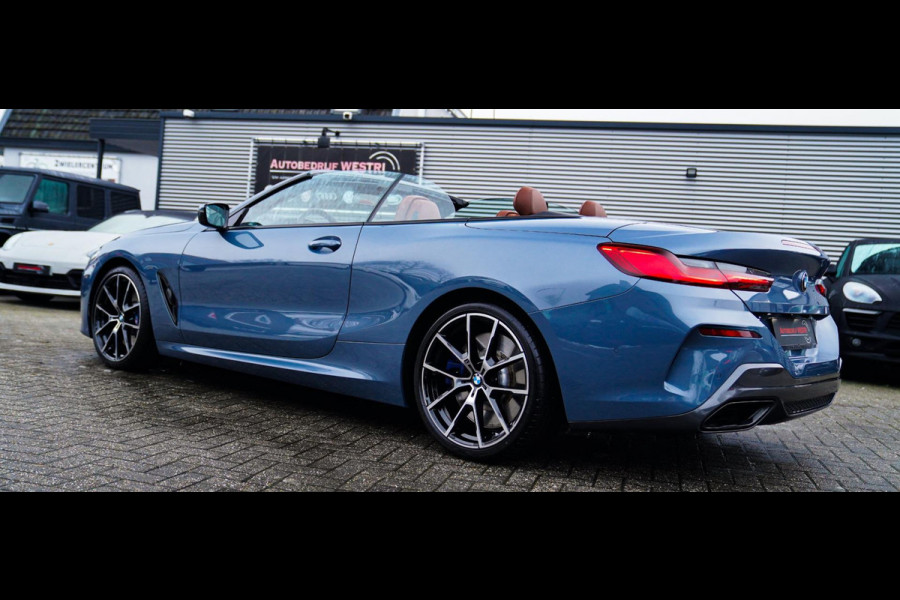 BMW 8 Serie M850i xDrive High Executive | Harman Kardon | Barcelona Blau | Adaptieve cruise | Laser LED | HuD | Stoelventilatie |