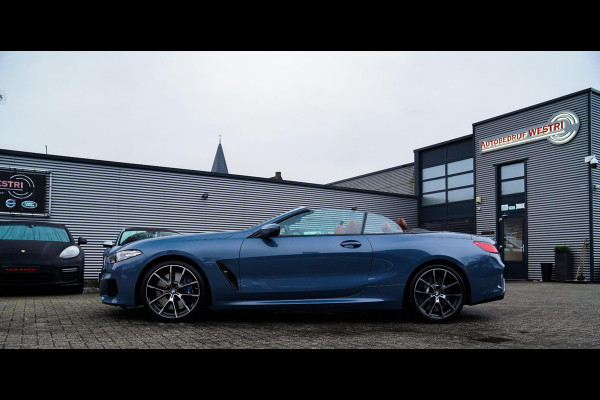 BMW 8 Serie M850i xDrive High Executive | Harman Kardon | Barcelona Blau | Adaptieve cruise | Laser LED | HuD | Stoelventilatie |