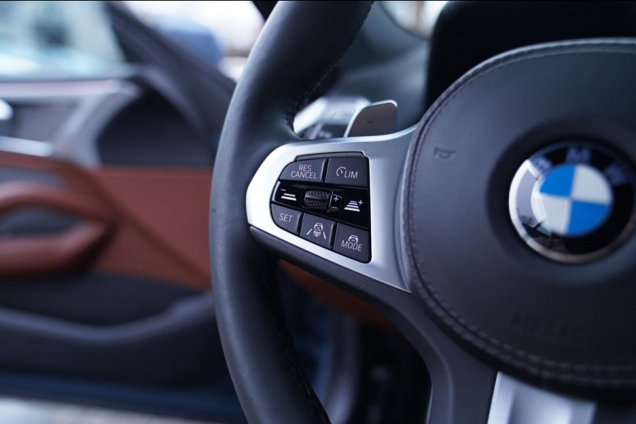 BMW 8 Serie M850i xDrive High Executive | Harman Kardon | Barcelona Blau | Adaptieve cruise | Laser LED | HuD | Stoelventilatie |