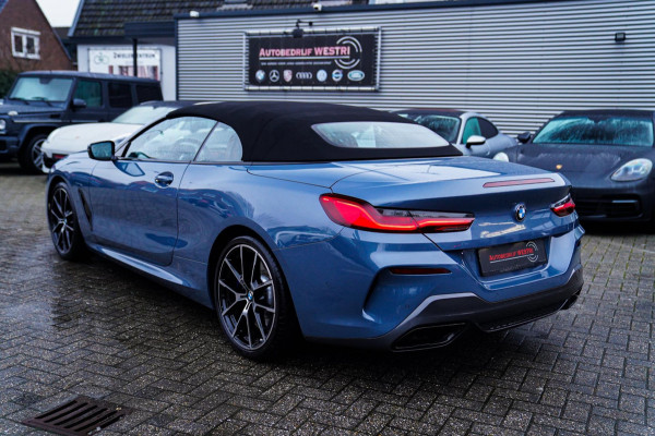 BMW 8 Serie M850i xDrive High Executive | Harman Kardon | Barcelona Blau | Adaptieve cruise | Laser LED | HuD | Stoelventilatie |
