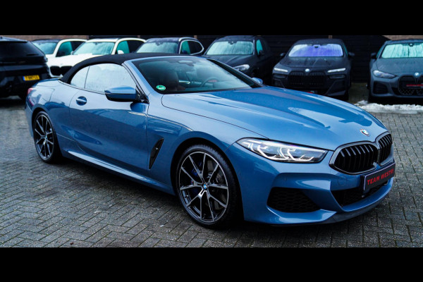 BMW 8 Serie M850i xDrive High Executive | Harman Kardon | Barcelona Blau | Adaptieve cruise | Laser LED | HuD | Stoelventilatie |