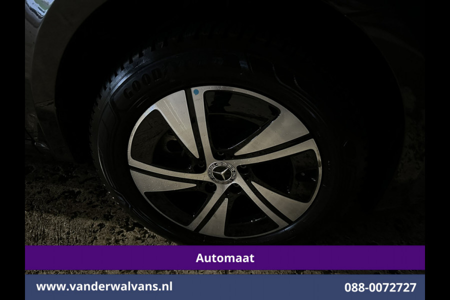 Mercedes-Benz Vito 116 CDI 164pk 9G-Tronic Automaat L2H1 Dubbele Cabine Fabrieksgarantie Euro6 Airco | 2x zijdeur | 5-Zits | 360 graden Camera | Na LED, LM velgen, 2500kg Trekhaak, Adaptieve Cruisecontrol, Parkeersensoren, Isofix, MBUX