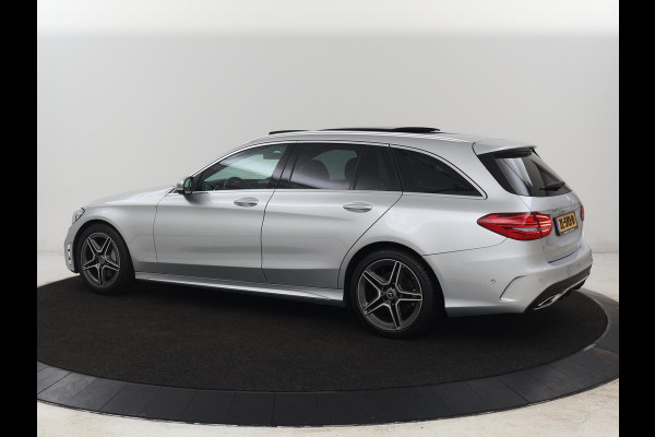 Mercedes-Benz C-Klasse 160 AMG Uprade Edition | Panoramadak | Stoelverwarming | Camera | Carplay | Leder/Alcantara | Navigatie | Digital Cockpit | Full LED | Climate control | Park Assist