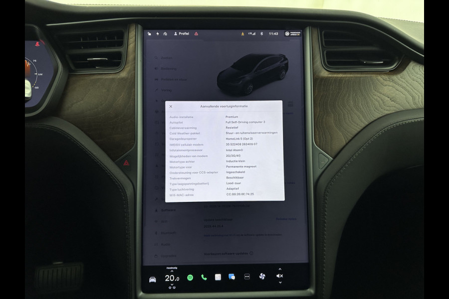 Tesla Model X Long Range [ 3-Fase ] {SOH-91%} (INCL-BTW) Aut. *PANO-WINDOW | AUTOPILOT | LEATHER | TOPVIEW | NAVI-FULLMAP | FULL-LED | AIRSUSPENSION | DIGI-COCKPIT | KEYLESS | CAMERA | DAB+ | HEATED-COMFORTSEATS | TOWBAR | 20''ALU*