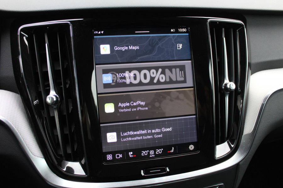 Volvo V60 2.0 T6 Plug-in hybrid AWD Plus Dark | Pilot Assist | Leder | Trekhaak | 360 Camera | H&K