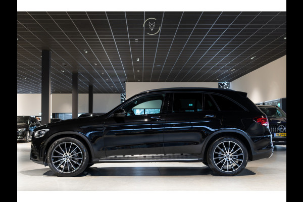 Mercedes-Benz GLC 200 4-M AMG Night|Panorama|20"|Trekhaak|MBUX|Spoorpakket|Sfeerverlichting|Treeplanken|New Service
