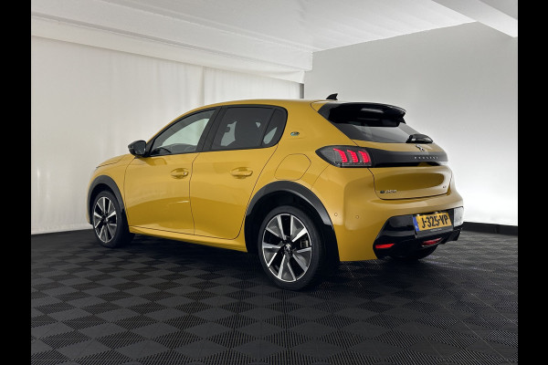 Peugeot e-208 EV GT 350 50 kWh [ 3-Fase ] {SOH-88%} (INCL.BTW) *FULL-LED | DIGI-COCKPIT | BLINDSPOT | CAMERA | LEATHER-ALCANTARA | AMBIENT-LIGHT | NAVI-FULLMAP | LANE-ASSIST | KEYLESS | DAB | CCS-FASTLOADER | HEATED-SPORTSEATS | 17''ALU