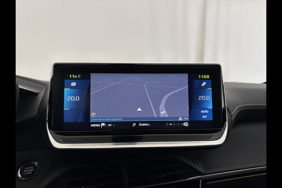 Peugeot e-208 EV GT 350 50 kWh [ 3-Fase ] {SOH-88%} (INCL.BTW) *FULL-LED | DIGI-COCKPIT | BLINDSPOT | CAMERA | LEATHER-ALCANTARA | AMBIENT-LIGHT | NAVI-FULLMAP | LANE-ASSIST | KEYLESS | DAB | CCS-FASTLOADER | HEATED-SPORTSEATS | 17''ALU