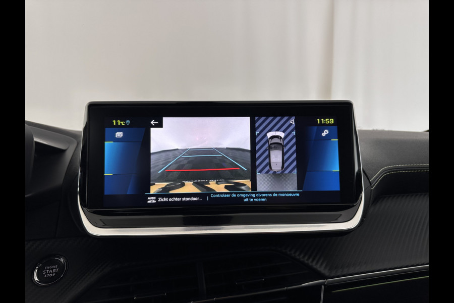 Peugeot e-208 EV GT 350 50 kWh [ 3-Fase ] {SOH-88%} (INCL.BTW) *FULL-LED | DIGI-COCKPIT | BLINDSPOT | CAMERA | LEATHER-ALCANTARA | AMBIENT-LIGHT | NAVI-FULLMAP | LANE-ASSIST | KEYLESS | DAB | CCS-FASTLOADER | HEATED-SPORTSEATS | 17''ALU