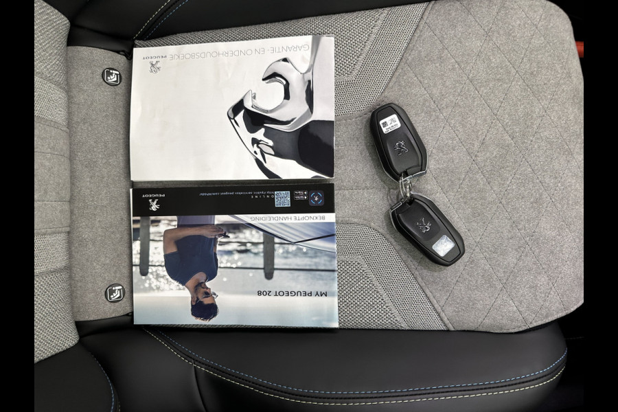 Peugeot e-208 EV GT 350 50 kWh [ 3-Fase ] {SOH-88%} (INCL.BTW) *FULL-LED | DIGI-COCKPIT | BLINDSPOT | CAMERA | LEATHER-ALCANTARA | AMBIENT-LIGHT | NAVI-FULLMAP | LANE-ASSIST | KEYLESS | DAB | CCS-FASTLOADER | HEATED-SPORTSEATS | 17''ALU