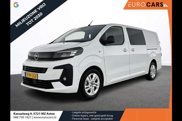 Opel Vivaro 2.0 Diesel 180 S&S L3 Automaat Dubbele Cabine 2 schuifdeuren Android Auto/Apple CarPlay Navigatie Keyless Entry&Start Climate Control Camera Cruise Control Houten afwerking laadruimte Trekhaak lichtmetalen velgen