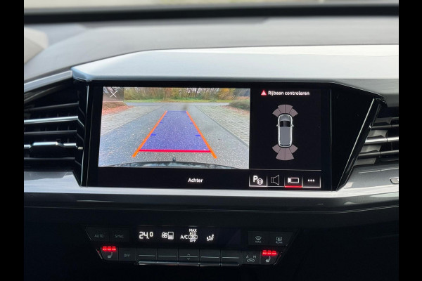 Audi Q4 e-tron 40 S 300 pk edition 77 kWh, SOH 92,5 %, 1 e eigenaar, 2 X S line, 21 ", Electrische trekhaak, NL auto met nap