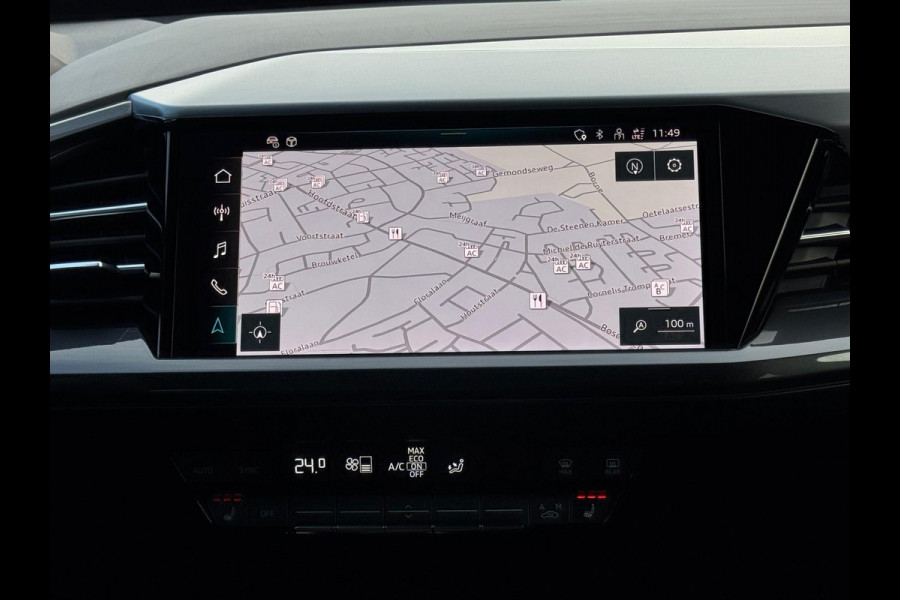 Audi Q4 e-tron 40 S 300 pk edition 77 kWh, SOH 92,5 %, 1 e eigenaar, 2 X S line, 21 ", Electrische trekhaak, NL auto met nap