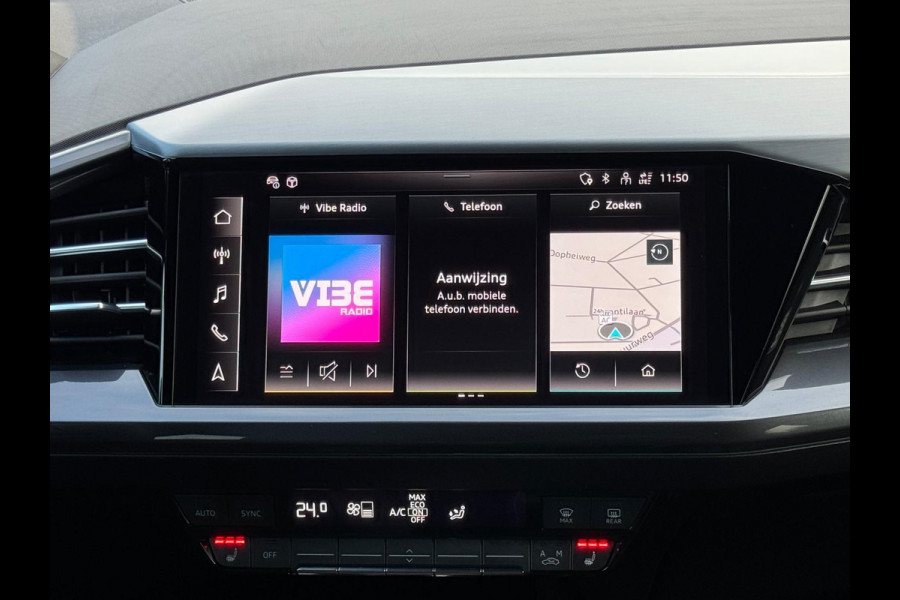 Audi Q4 e-tron 40 S 300 pk edition 77 kWh, SOH 92,5 %, 1 e eigenaar, 2 X S line, 21 ", Electrische trekhaak, NL auto met nap