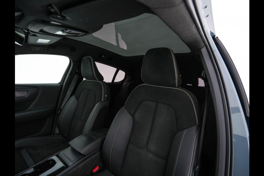 Volvo C40 Recharge Twin Intro Edition 78 kWh AWD [ 3-Fase ] {SOH-87%} (INCL-BTW) Aut. *HEATPUMP | PANO | LEATHER-ALCANTARA | DIGI-COCKPIT | FULL-LED | HARMAN/KARDON | TOPVIEW | NAVI-FULLMAP | ECC | PDC | KEYLESS | HEATED-SPORTSEATS | TOWBAR | PRIVACY-GLASS | 20