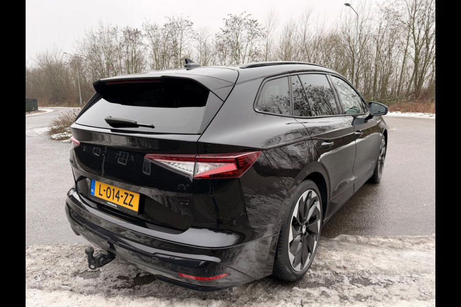 Škoda ENYAQ iV 60 SPORTLINE BLACK-EDITION LEDER APPLE CARPLAY|ANDROID NAVI CLIMATE, TREKHAAK