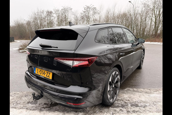 Škoda ENYAQ iV 60 SPORTLINE BLACK-EDITION LEDER APPLE CARPLAY|ANDROID NAVI CLIMATE, TREKHAAK