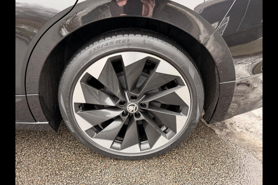 Škoda ENYAQ iV 60 SPORTLINE BLACK-EDITION LEDER APPLE CARPLAY|ANDROID NAVI CLIMATE, TREKHAAK