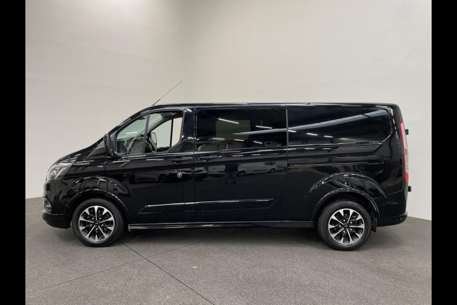 Ford Transit Custom 2.0 TDCI L2H1 Limited Sport Dubbele Cabine Airco Cruise Control Navi Trekhaak 2x schuifdeur apk t/m 10-12-'26