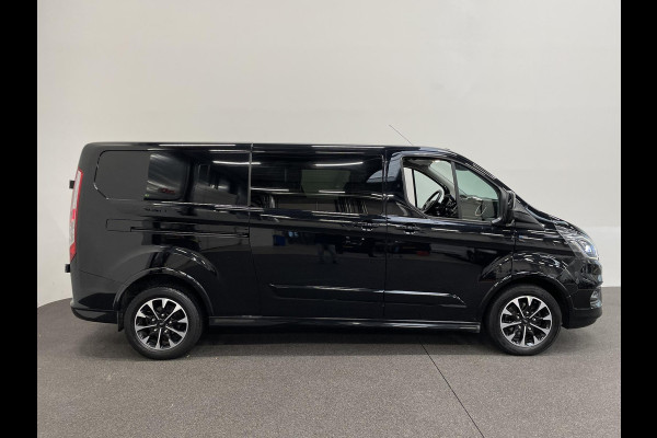 Ford Transit Custom 2.0 TDCI L2H1 Limited Sport Dubbele Cabine Airco Cruise Control Navi Trekhaak 2x schuifdeur apk t/m 10-12-'26