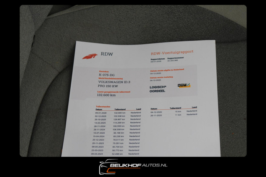 Volkswagen ID.3 First Plus 58 kWh Trekhaak Carplay Navi Cam