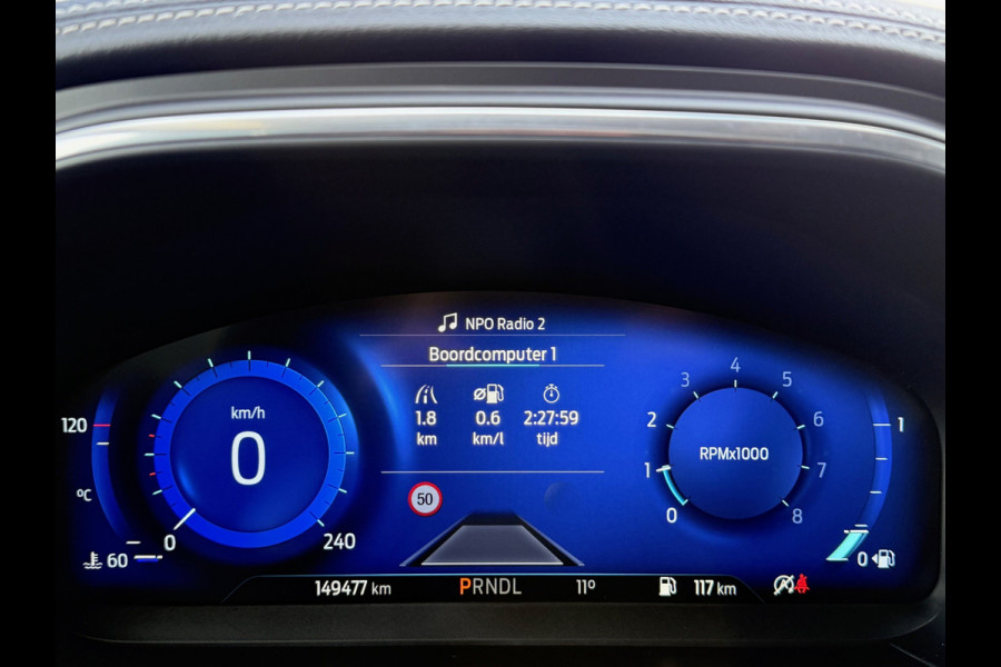 Ford FOCUS Wagon BWJ 11-2020 | 1.5T 150PK Vignale AUTOMAAT | LEER | PANO DAK | TREKHAAK | CAMERA | CLIMA | NAVI | LED | PDC 2X | CARPLAY