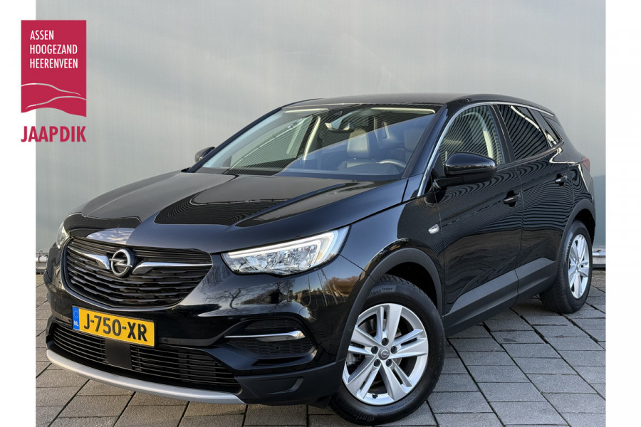 Opel Grandland X BWJ 11-2020 | 1.2T 131PK Bus Executive | TREKHAAK | CLIMA | NAVI | LEDER/STOF | SPORTSTOELEN | PDC 2X | CARPLAY |