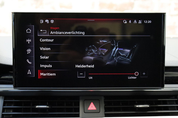 Audi A4 Avant 35 TFSI S Edition Competition Automaat / Panoramadak / Optic Black / Adaptieve Cruise Control / 18 Inch / LED / Stoelverwarming / Navigatiesysteem / Achteruitrijcamera / Extra Getint Glas / Climate Control