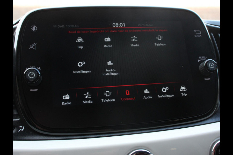 Fiat 500 1.0 Hybrid Dolcevita Panorama dak Control Parkeer Sensoren  Lichtmetalen Velgen Cruise Control