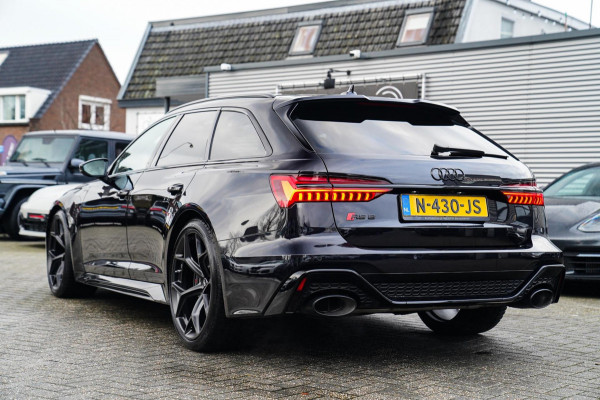 Audi RS6 Avant RS6 TFSI Quattro | B&O Advanced | Dynamic PLUS pakket | Keramisch | 360cam | HuD | Competition Velgen | Nightvision