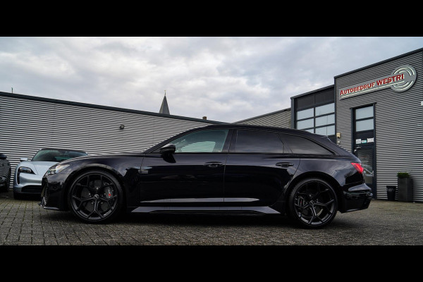 Audi RS6 Avant RS6 TFSI Quattro | B&O Advanced | Dynamic PLUS pakket | Keramisch | 360cam | HuD | Competition Velgen | Nightvision