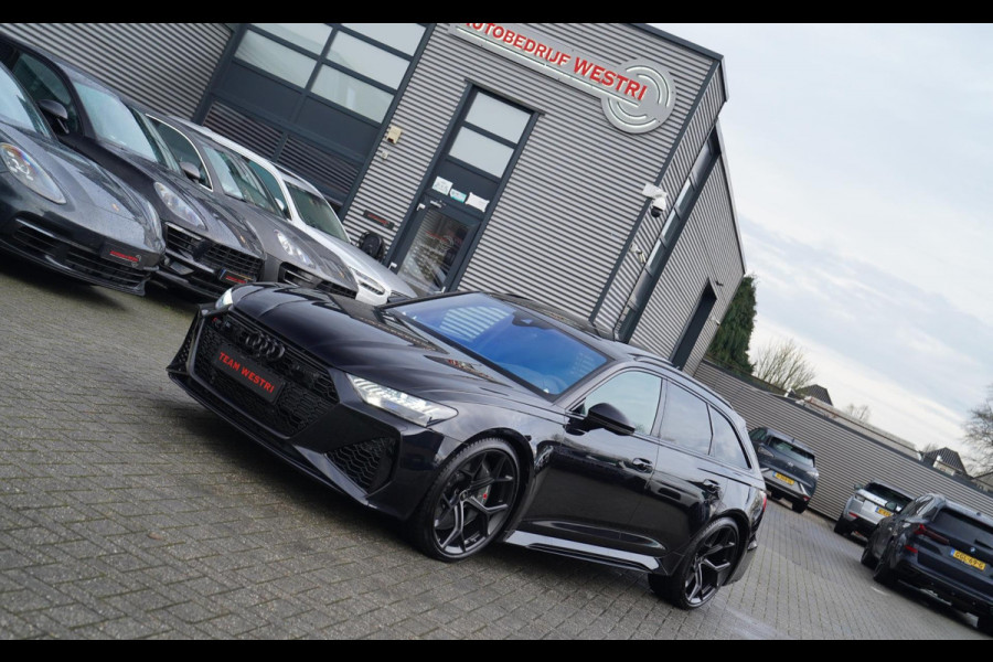 Audi RS6 Avant RS6 TFSI Quattro | B&O Advanced | Dynamic PLUS pakket | Keramisch | 360cam | HuD | Competition Velgen | Nightvision