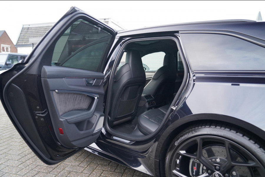 Audi RS6 Avant RS6 TFSI Quattro | B&O Advanced | Dynamic PLUS pakket | Keramisch | 360cam | HuD | Competition Velgen | Nightvision