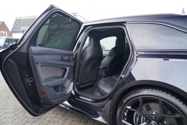 Audi RS6 Avant RS6 TFSI Quattro | B&O Advanced | Dynamic PLUS pakket | Keramisch | 360cam | HuD | Competition Velgen | Nightvision