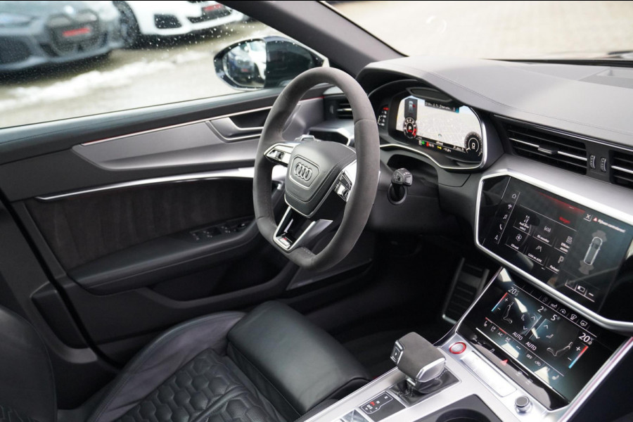Audi RS6 Avant RS6 TFSI Quattro | B&O Advanced | Dynamic PLUS pakket | Keramisch | 360cam | HuD | Competition Velgen | Nightvision