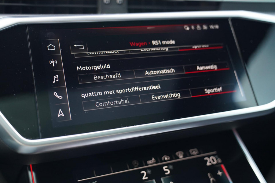 Audi RS6 Avant RS6 TFSI Quattro | B&O Advanced | Dynamic PLUS pakket | Keramisch | 360cam | HuD | Competition Velgen | Nightvision