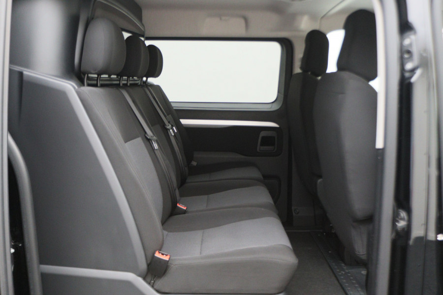 Peugeot Expert 2.0 BlueHDI 150 L3 Asphalt DC 4x4 Dangel 5-Zits, Climate, Cruise, Apple Carplay, Lane Assist, Trekhaak, PDC, 17''