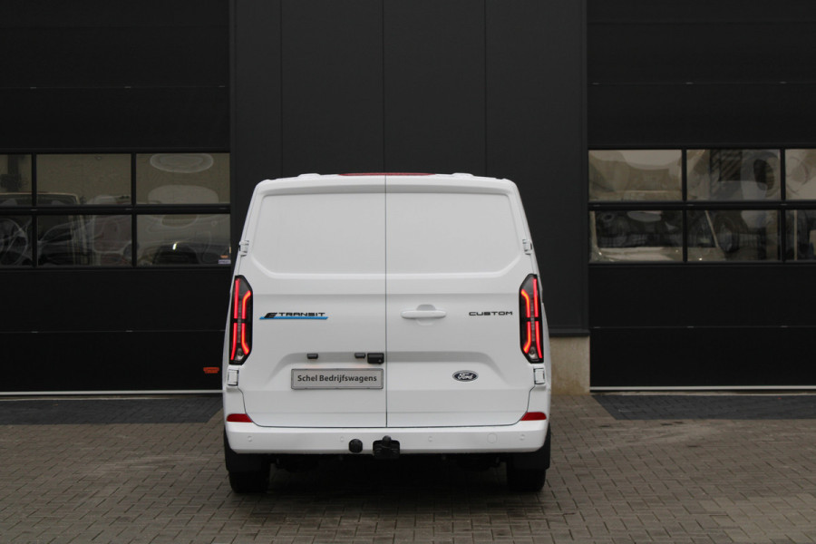 Ford E-Transit Custom 320 L1H1 Limited 65 kWh 218pk - Trekhaak - Pro Power - Stoelverwarming - Carplay/Android - Camera - Rijklaar