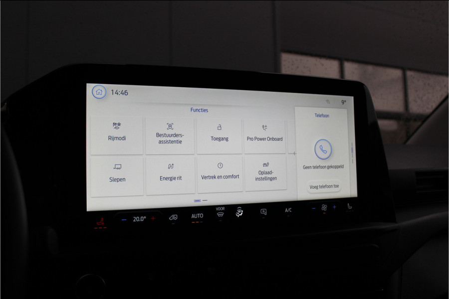 Ford E-Transit Custom 320 L1H1 Limited 65 kWh 218pk - Trekhaak - Pro Power - Stoelverwarming - Carplay/Android - Camera - Rijklaar