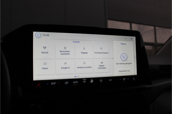 Ford E-Transit Custom 320 L1H1 Limited 65 kWh 218pk - Trekhaak - Pro Power - Stoelverwarming - Carplay/Android - Camera - Rijklaar