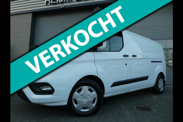 Ford Transit Custom 320 2.0 TDCI 130pk L2, Camera, Navigatie, LED, 3-Zits, 2xSchuifdeur.