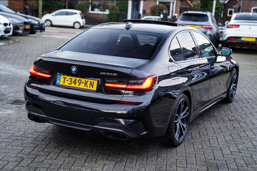 BMW 3-serie M340i xDrive High Executive | Schuifdak | Laser LED | Luxe Leder | 360 camera | Head Up display | Adaptieve Cruise |