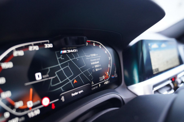 BMW 3-serie M340i xDrive High Executive | Schuifdak | Laser LED | Luxe Leder | 360 camera | Head Up display | Adaptieve Cruise |