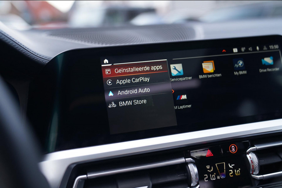 BMW 3-serie M340i xDrive High Executive | Schuifdak | Laser LED | Luxe Leder | 360 camera | Head Up display | Adaptieve Cruise |