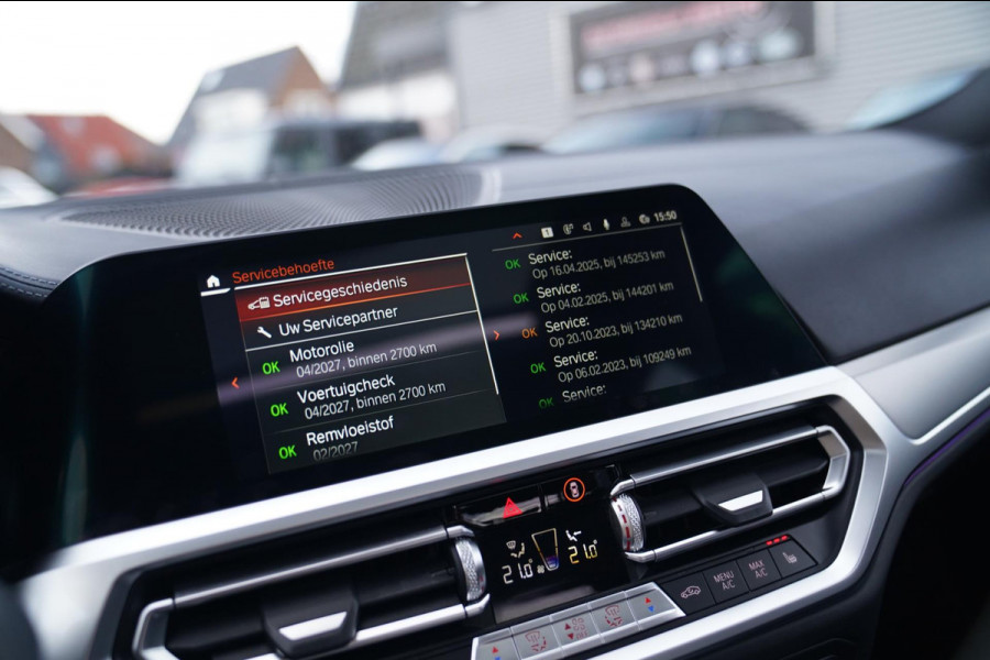 BMW 3-serie M340i xDrive High Executive | Schuifdak | Laser LED | Luxe Leder | 360 camera | Head Up display | Adaptieve Cruise |