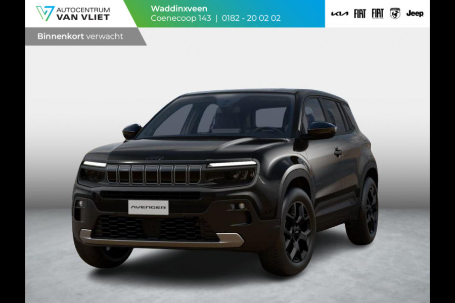 Jeep Avenger 1.2 e-Hybrid Black Edition | Automaat | Winter Pack