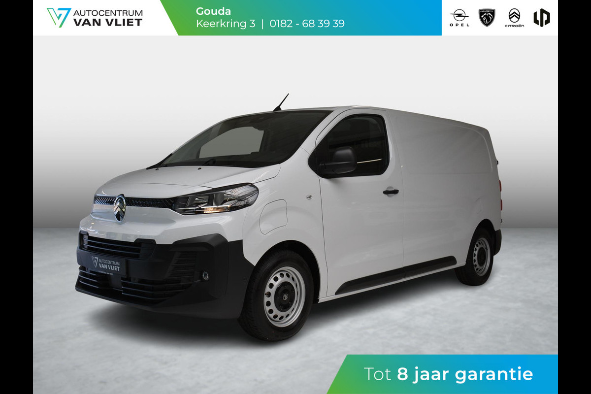 Citroën ë-Jumpy L2 75 kWh | tot 8 jaar garantie | Camera | Navigatie incl. Apple Carplay | Dodehoek detectie | Parkeersensoren voor & achter
