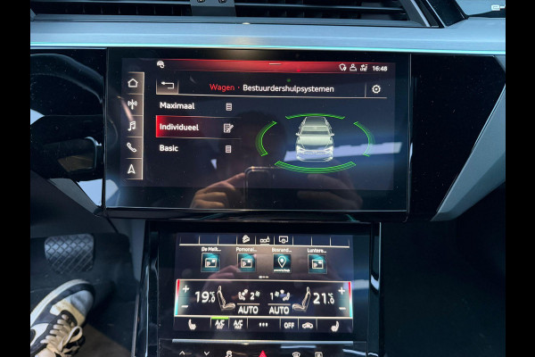 Audi e-tron e-tron 55 quattro advanced 95 kWh S LINE | CRUISE CONTROL ADAPTIVE | LEDEREN+ ELECTR. STOELEN+ GEHEUGEN |  B&O AUDIO | PANORAMADAK | TREKHAAK