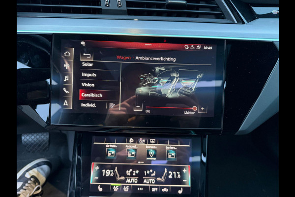 Audi e-tron e-tron 55 quattro advanced 95 kWh S LINE | CRUISE CONTROL ADAPTIVE | LEDEREN+ ELECTR. STOELEN+ GEHEUGEN |  B&O AUDIO | PANORAMADAK | TREKHAAK