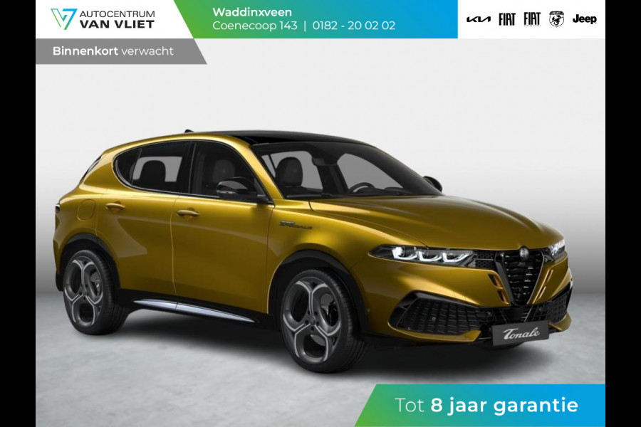 Alfa Romeo Tonale Ibrida Plug-In Q4 270pk AWD Sport Speciale | Pack Tech | Schuif/Kanteldak | Giallo Ocra | Matrix Led | Harman Kardon